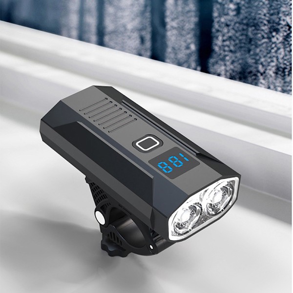 LED-pyörävalo USB-ladattava maastopyörävalo Kaikki yhdessä