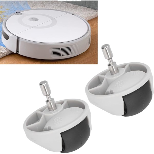 2 stk. Sweeper Robot Caster Forhjul, Universal Caster Forhjul Erstatning for Xiaomi 1S S50 T4 T7