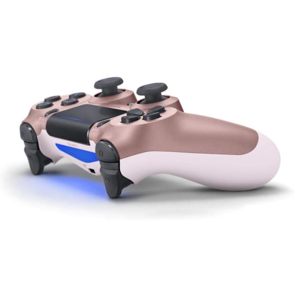 P4 Trådlös Bluetooth Vibrations-Gamepad (Rose Gold)