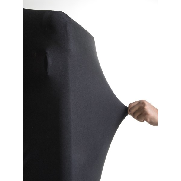 Solid Farve Høj Elasticitet Bagage Cover (Sort - 28\"), Tyk Du