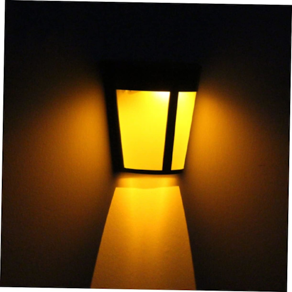 4 st LED Vägglampor Postlampor Utomhus Utomhus Vägglampa Utomhus Rörelsesensorlampor Vägglampor Sol