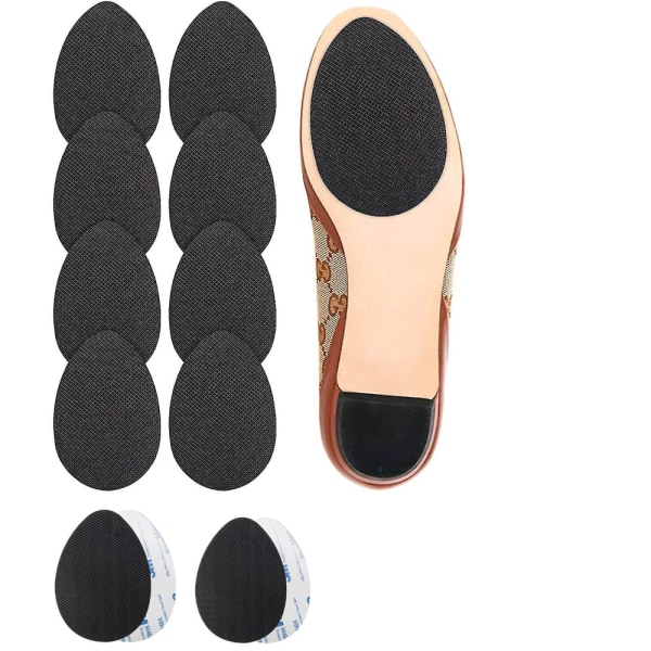 6 par skridsikre sko pads Anti-slip selvklæbende sko pads Mat Sole Pro