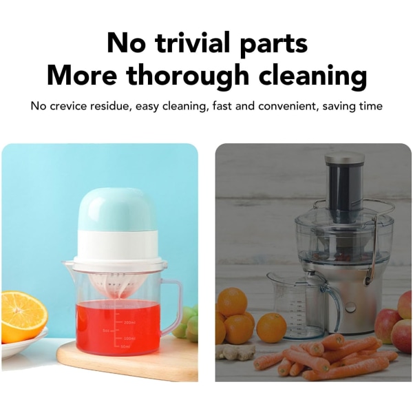 Mini Hand Juice Extractor, Multifunktionell Roterande Juicer, ABS