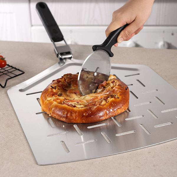 Pizzaspade til brændeovn Grill - Rektangulær rustfrit stål