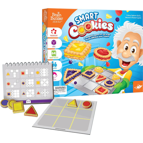 Smarta kakor, Brädspel, Logikspel, Från 6 år, 1 spelare E
