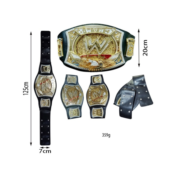 (W mestaruusvyö) WWE Championship Belt, Metallic, One Size