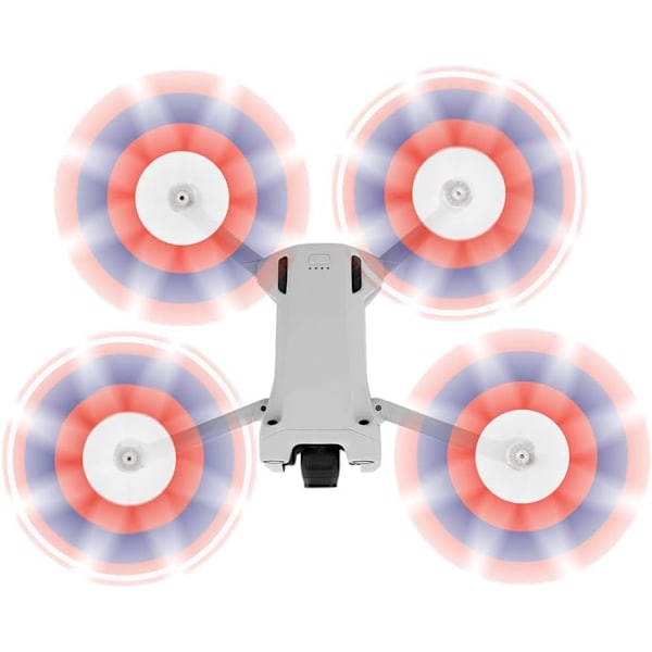 24 stk. Propeller til DJI Mini 4 Pro/Mini 3 Pro Udskiftning Propellerblade Lav Støj Vinger 6030F (Three Colors）
