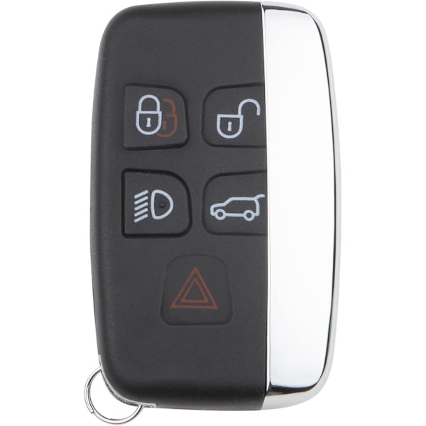 Bilnøgleetui Cover 5 knapper Udskiftning nøgle til Land Rover LR4 Range R0ver Sport Evoque Discovery 4