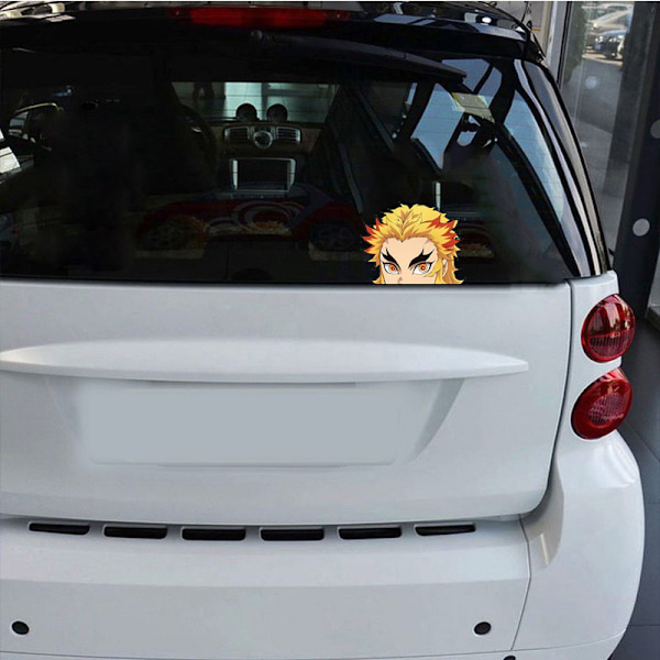 6 KPL Anime Auto Tarrat Slayer Demon Rengoku Auto Tarvikkeet Uzu