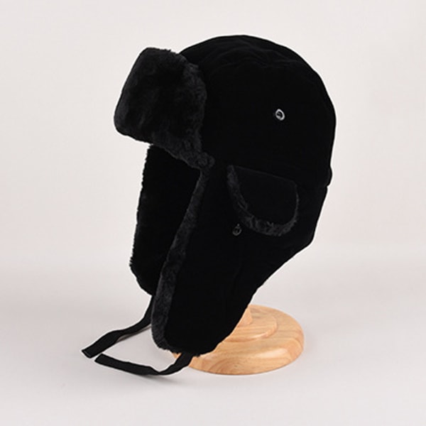 Unisex lämmin Chapka Faux Fur Trapper Hat Ushanka Venäjän metsästys