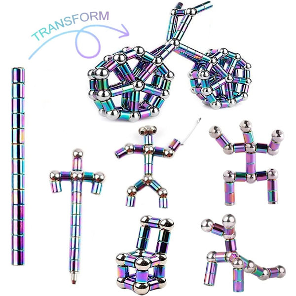 Magnetisk penna magisk penna, magnetpenna, antistress-penna, fidgetmagnet, kreativ fidgipen, present