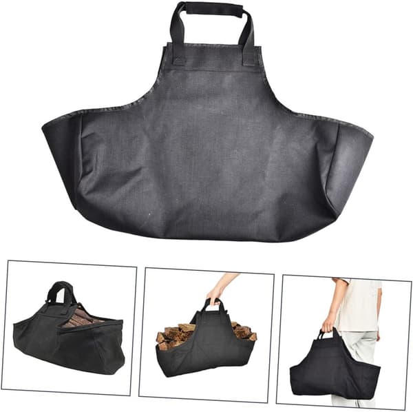 Brændeholder Bærepose Camping Tote Udendørs Grill Stor Tote Ba