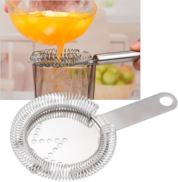 Rustfrit cocktailsi, bar-drinkblander med is