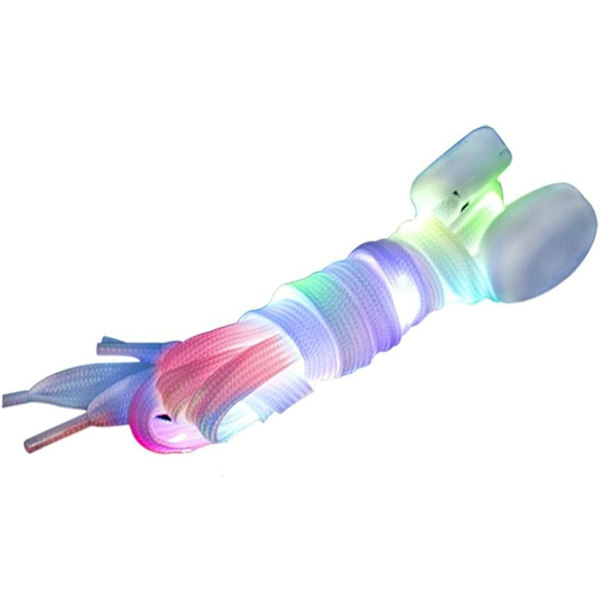 LED-snørebånd - Lysende snørebånd i nylon til