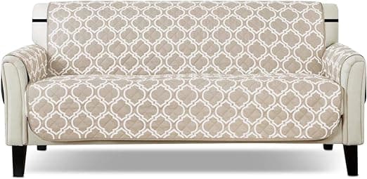 Beige Sofaovertræk Lænestol Overtræk Skridsikkert Sofa Beskytter Sofa Prot