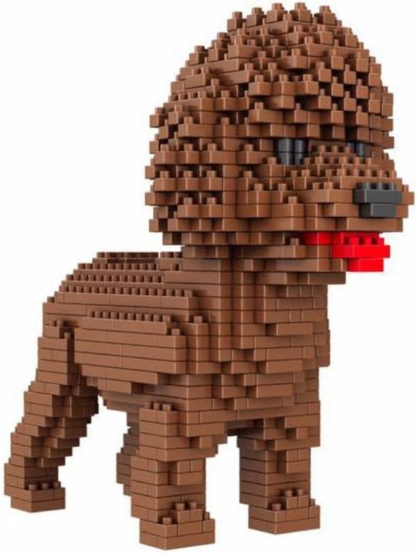 （Jul）Figur att montera med nanoblock (modell 4)