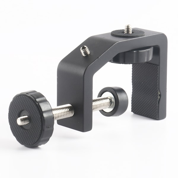 Kameraklemme 1/4 Skrue Justerbar Kamerabøyle Aluminium Legering Maksimal Last 3 kg for Kamera Blits Skjerm Monitor O I