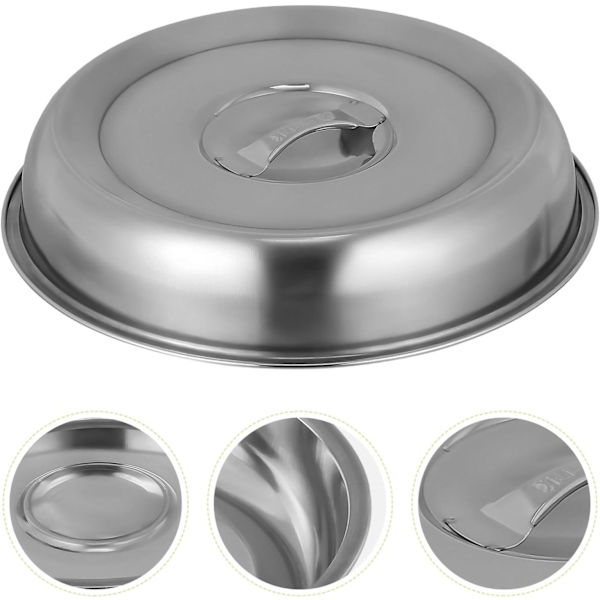 2 stk. rustfrit stål grill rund basting låg smeltende ost