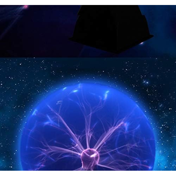 Plasma pallovalo, taianomainen plasmavalaisin, joka reagoi kosketukseen ja ääneen