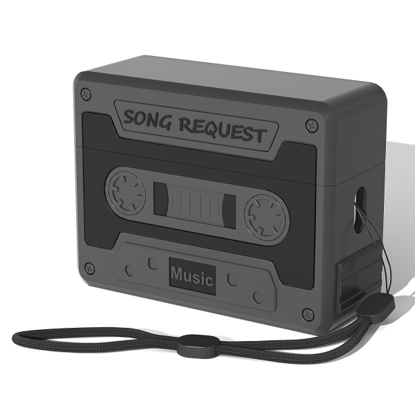 Cassette Case Case Kompatibel med AirPods Pro 2nd Generation Ca