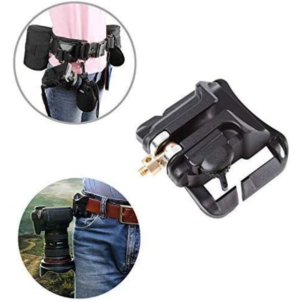 Tripod bæltespænde, Holster kamera bælteklips, Hard Plastic Camera