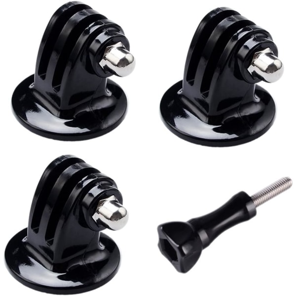 3-delad stativadapter för GoPro Hero 5 Hero 5 Session Hero 4 Hero 3+ Hero 3 Hero 2 Hero 1 samt Sjcam och Little Art F
