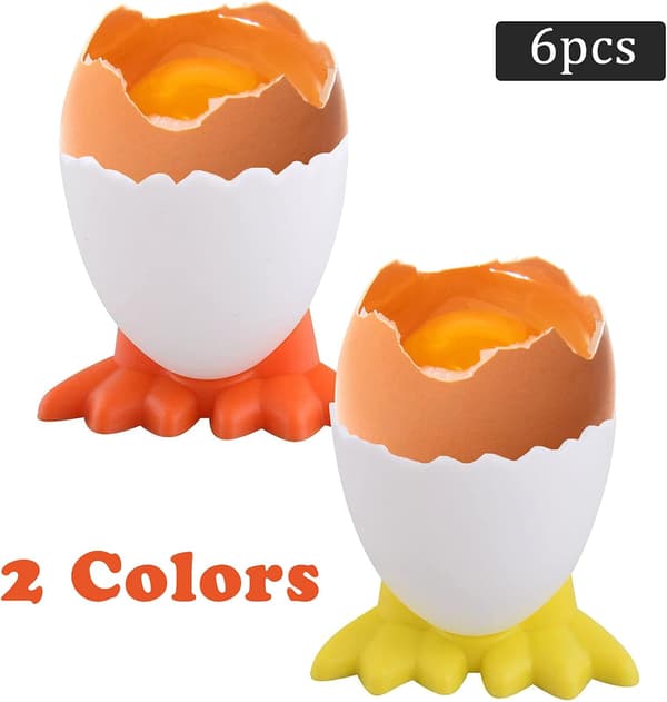 Animerade Äggkoppar 6 Stycken Brunch Äggkopp Äggkopp Personlig C