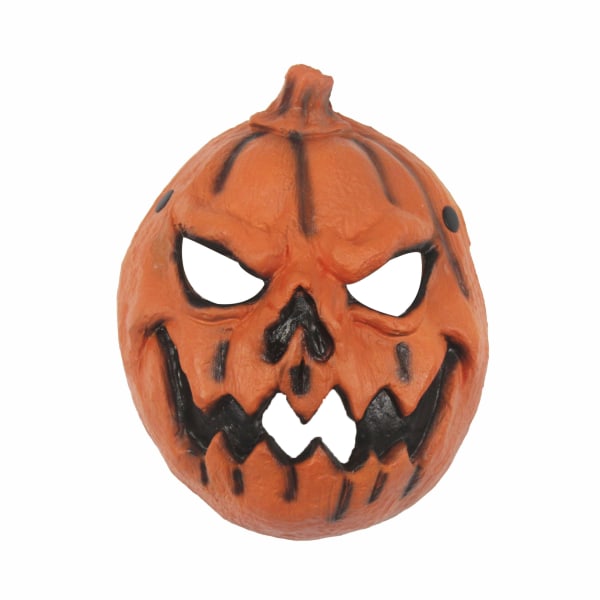 Græskarmaske Halloween-gaver Skræmmende dekorationer til voksne Uhyggelige kostumer S