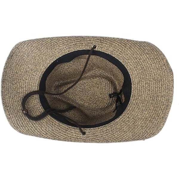 Hatte Wingback Hat og Cowboyhatte, Halm Kvinder Hul Vestlige Co