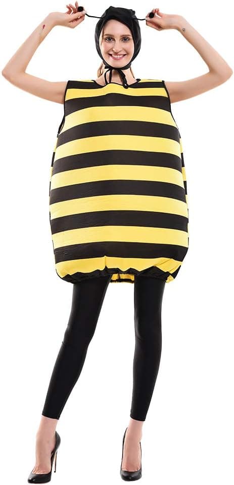 Aikuisten kimalaispuku Unisex-juhlapukeutuminen Cosplay