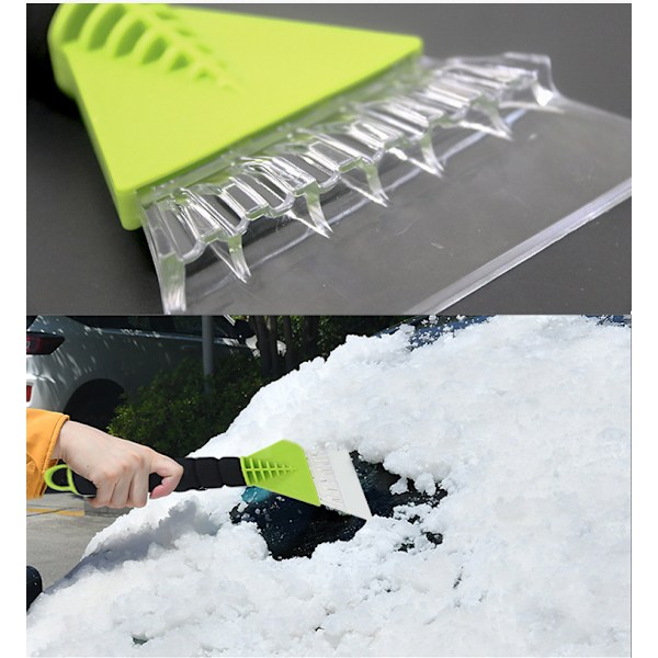 (hilsen) Bilsnøskuffe avisningsskuffe vinterskraping snøskraping frostskraping multifunksjon