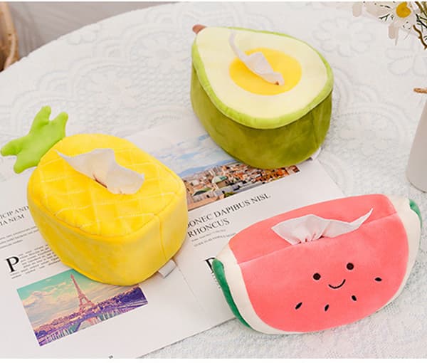 (18cm)Serviettboks Bilmontering Papir Vannmeloner Servietter Bord Pape