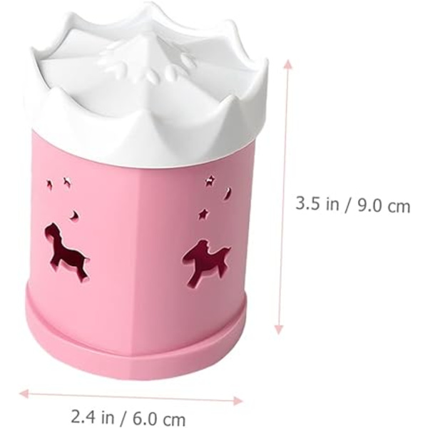 2-pack Skönhetsegg-organisator Puderpuff-fodral Blandningssvamp Reseblandare Rosa Kosmetisk Behållare I