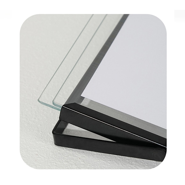 (Svart vertikal version + svart horisontell version) Metallbild