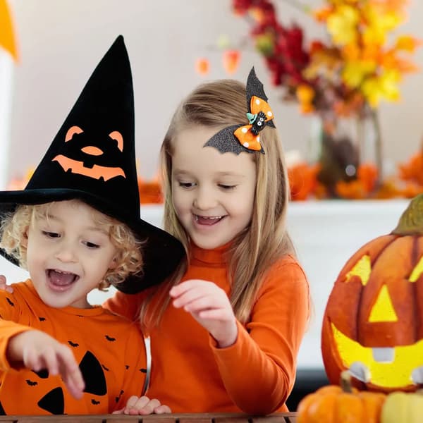 Halloween-element barnklipps dubbelskiktade fladdermusvingar