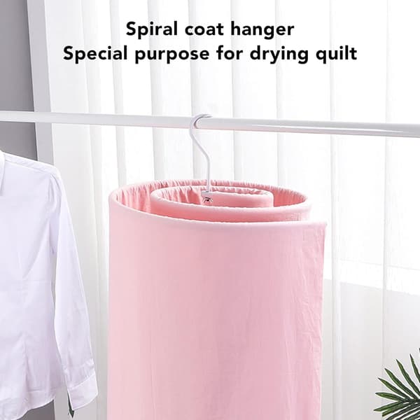 2 stk. Runde Spiral Senge Lagen Hanger