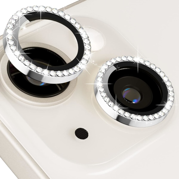 Kameran suojaus Yhteensopiva iPhone 15 Plus:n kanssa, karkaistu lasi