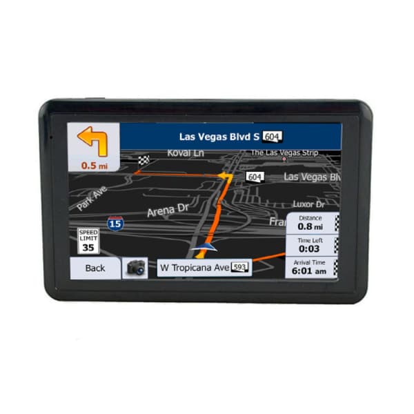 5-tommer bærbar bil GPS-navigator