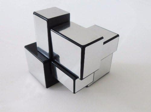 Terning 2 x 2 x 2 Spejl Terning 2 x 2 Sølv Original gave