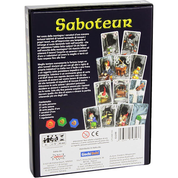 Sabotør, kortspill C