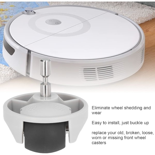 2 stk. Sweeper Robot Caster Forhjul, Universal Caster Forhjul Erstatning for Xiaomi 1S S50 T4 T7