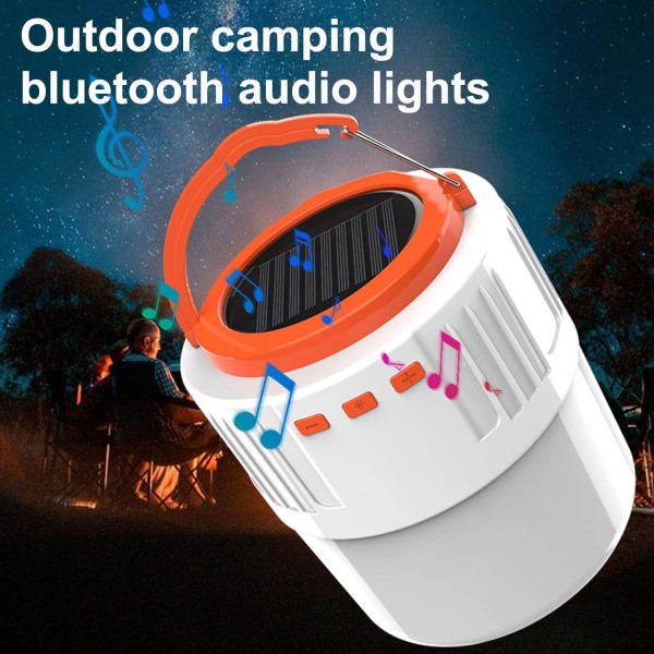 LED Campinglykta Super Ljus Bärbar Campinglampa Med B A