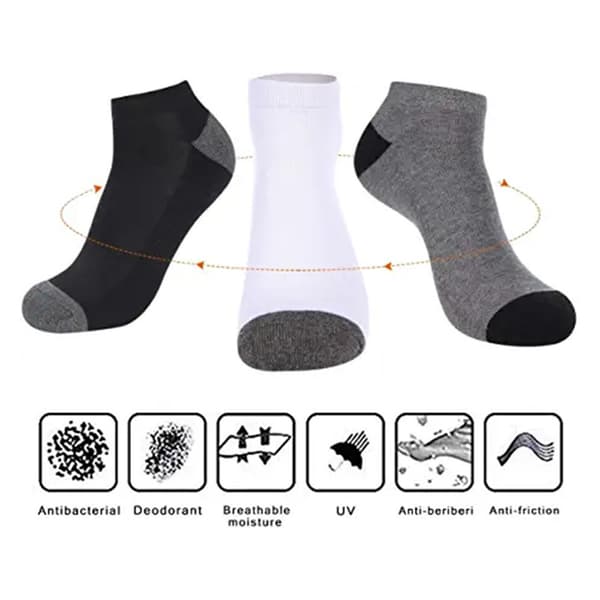Herrsportstrumpor Comfort x6