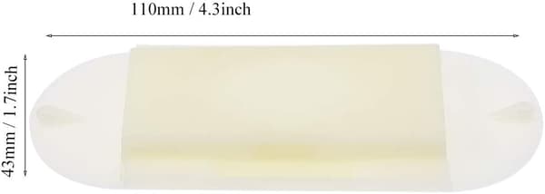 4PCS Bieflukt Tilbehør Plast Honeycomb Bieholder Biehive