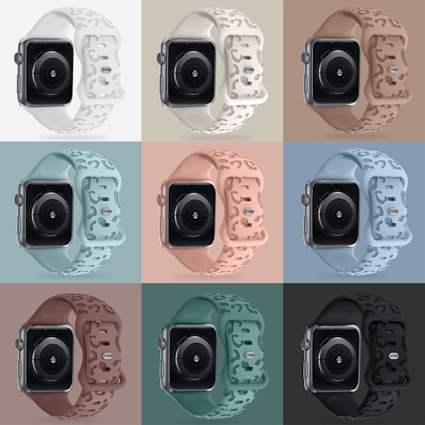 Rose Bands Kompatibel med Apple Watch Series 38mm,40mm,41mm for Menn og Kvinner - Prin