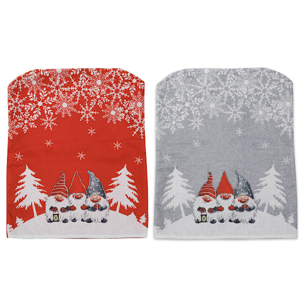 2 stycken julstolsöverdrag, storlek 5 E