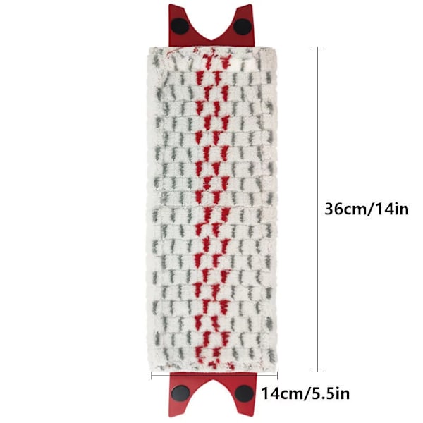 2 kappaletta sovitinta vileda /o-cedar litteä mopin vaihto