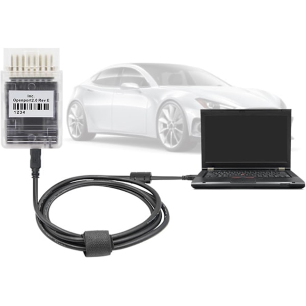 Fungerande Online Full Chip Tactrix Openport2.0 med Auto Chip Tuning Verktyg Kabel Skanner Bilsoftware Diagnostiskt Verktyg D