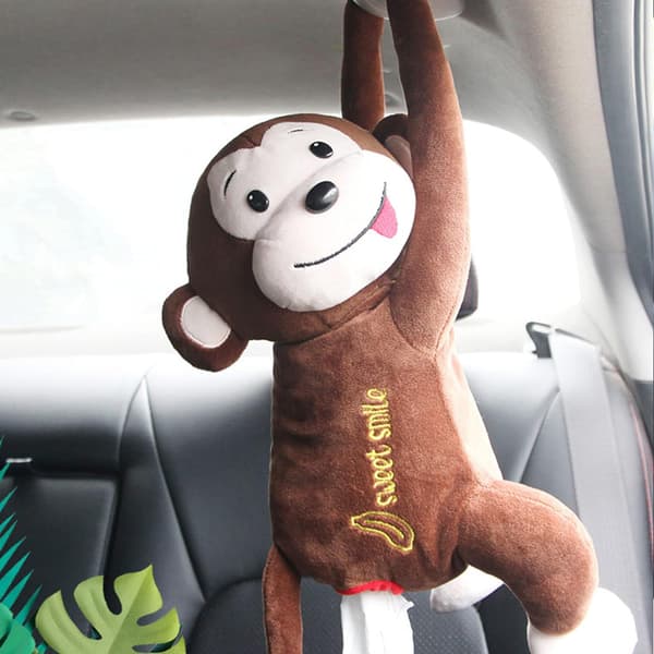 Bilvævsdispenser, Monkey Butt Tissue Box, Papirhåndklædeopbevaring