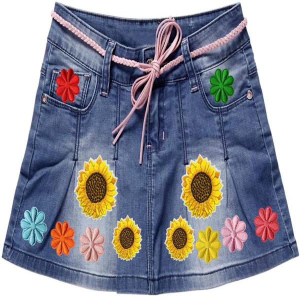 30 STK Solsikke Blomst Patch Klistremerke Stryk-på Patch eller Sy-på Patch for Klær T-skjorte Jeans Jakke K
